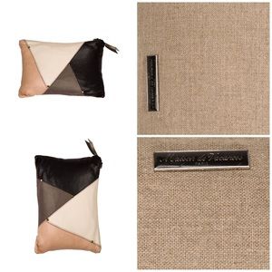 Maison De Vacances Accents Maison De Vacance Beige Multi Leather Throw Pillow Poshmark